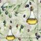 Lunch Napkins - Olives & Oil 6.5