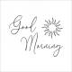 Lunch napkin - Good Morning 6.5