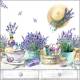 Lunch napkin - Lavender Farm 6.5