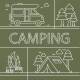 Lunch Napkins - Camping 6.5