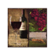 Cocktail napkins - Red wine 5