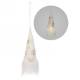 775093425121 - LED Hanging gnome ornament - SNOWFLAKE - appr
