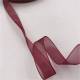 RGNZ100BR - Organza Ribbon - 100 yards - Burgundy