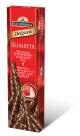 Waterbridge SlimStix - Belgian milk chocolate sticks - strawberry Yoghurt 75 gr., 24/cs