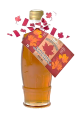 Canada True Maple Syrup glass barrel 100 ml., 24/cs