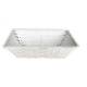 White rectangular bamboo basket - Large 14”x7.2”x6”H