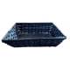 Small BLACK bamboo tray 12”x8”x3.75”H