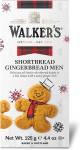 Walker's Shortbread all butter Gingerbread Men 125 gr., 12/cs