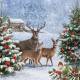 Lunch Napkins - Deer Family
