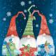 Lunch Napkins -3 Gnomes 6.5