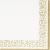 Lunch Napkins - Romantic border 6.5"x6.5"