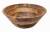 Acacia wood round salad bowl 11"Dx4"