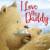 Padded baby book - I Love my Daddy