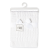Cotton Cable-knit Blanket 30"x40"- WHITE