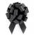 5" Matte Pull Bows - 50 bows/case - Black
