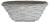 CBL836V - Oval willow and chipwood white basket