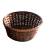 12"D Round bamboo basket 4"H