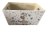 Medium Rectangular Off white basket with It's a Boy Theme and a matching fabric liner 13"x10"x6"H
