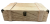 Large wooden box with metal brackets 18"x10"x4.8"H