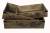 CBX628TL Large wood Vintage tray