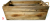 CBX660TS - Small wood containers with rope handles 16"x8"x7"