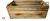 CBX660TXS - XS wood containers with rope handles 14"x6"x6"H
