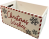 Large Christmas Wishes white crate 12"x7"x6"H 