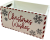 Smallest Christmas Wishes white crates 10"x6"x6"H