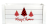 White Merry Christmas crate 14"X8"X6"H