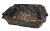 CBY625T18 - Rectangular willow basket 18"x14"x5.25"H