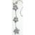 CDL856 Wooden & metal decorative garland 17" 