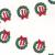 Wreath Printed Cellophane roll 40"x100'