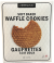 Cherrington soft baked Waffle Cookie 33 gr., 4"x4.75"
Single waffle cookie in an envelope style box