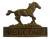 CIR988HR - Cast iron horse welcome sign 10"x8"H