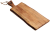 Acacia wood live edge board 18"x7.2"x0.6"H