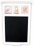 Wood & ceramic tiles chalkboard / memo pad 15.5"x20"H