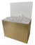 10.25" Black Rigid basket display box & matching bench insert 10.25"x6"x7.5"H