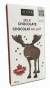 Made Milk chocolate bar - Moose design 100 gr., 24/cs