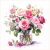 Lunch Napkins - Flower Vase