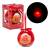 3" LED Ornament "Red Nose Reindeer"