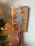 Wood and metal hook - tree design 5"x8"