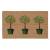 Coir mat - Topiary trees 18"x30"