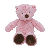 8" Plush bear - Pink