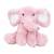 Pink Elephant plush Approx. 11" total height
