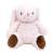 8" Ridged plush bunny - Pink
Total Height 12"