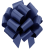 4" Matte Pull Bows - 50 bows/case - Navy Blue