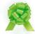 5" Matte Pull Bows - 50 bows/case - LIME GREEN