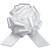 PB8WH - 8" Matte Pull Bows - 50 bows/case - White