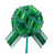 7.5" Mixed Fabrics  Pull Bows - FOREST GREEN 50/cs
14 loops, 2" wide ribbon, 7.5" Diameter