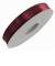 1/2" Wide Satin ribbon, single faced 50 yards - BURGUNDY